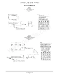 MC14053BFELG Datasheet Page 10