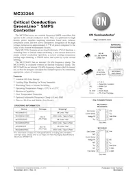 MC33364DG Datasheet Copertura