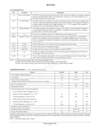 MC33364DG Datasheet Pagina 4