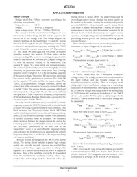 MC33364DG Datasheet Pagina 9