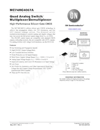 MC74HC4067ADTR2G Datasheet Copertura