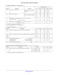 MC74HC4852ADG Datenblatt Seite 4