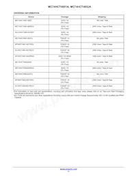 MC74HCT4852ADTG Datasheet Page 11