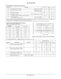 MC74LVX4052DTG Datasheet Page 3