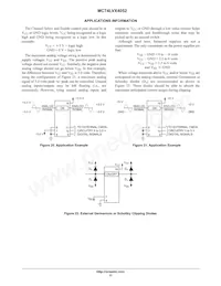 MC74LVX4052MELG Datasheet Pagina 11