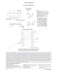 MC74LVXT4066MG Datasheet Page 11