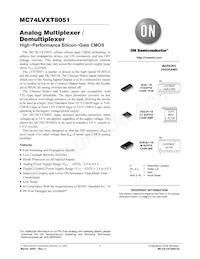 MC74LVXT8051MELG Datenblatt Cover