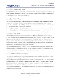 MCDP6000C1 Datasheet Page 21