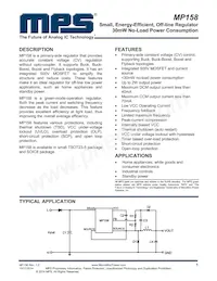 MP158GS Datasheet Copertura