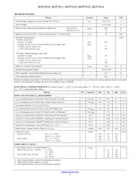 NCP1014APL100R2G Datasheet Page 4