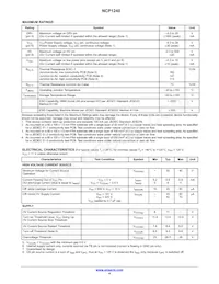 NCP1240ED065R2G Datasheet Page 4