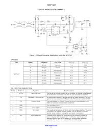 NCP1247DD100R2G Datasheet Page 2