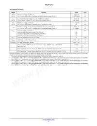 NCP1247DD100R2G Datenblatt Seite 4