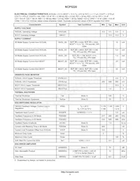NCP5220MNR2G Datasheet Page 5