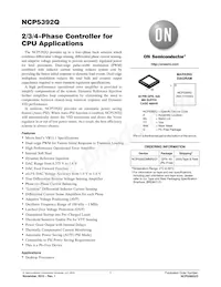 NCP5392QMNR2G Datenblatt Cover