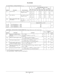 NLAS4684FCT1 Datasheet Pagina 5