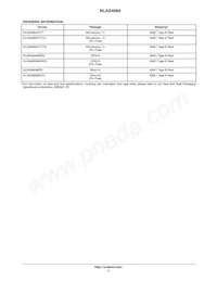 NLAS4684FCT1 Datasheet Pagina 11