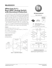 NLAS52231MUR2G Datasheet Copertura