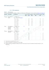 NX3DV3899HR Datasheet Pagina 7