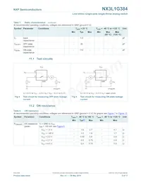 NX3L1G384GW數據表 頁面 5