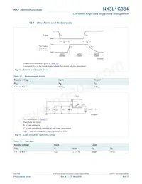 NX3L1G384GW Datasheet Pagina 9