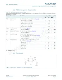 NX3L1G384GW Datasheet Page 10