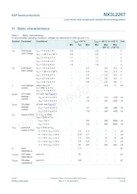 NX3L2267GM Datasheet Pagina 5