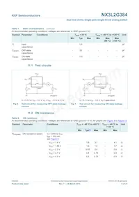 NX3L2G384GD Datasheet Pagina 6