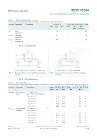 NX3V1T384GM Datasheet Pagina 5