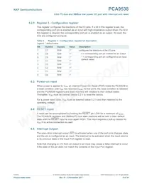 PCA9538PW Datasheet Page 8
