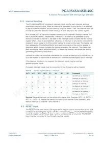 PCA9545AD Datasheet Pagina 8