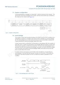 PCA9545AD Datasheet Pagina 11