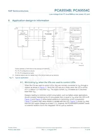 PCA9554CBSHP Datasheet Page 11
