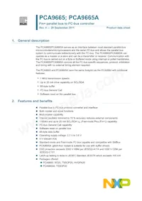 PCA9665PW/S911 Datasheet Cover