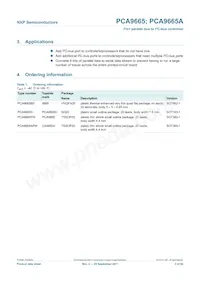 PCA9665PW/S911 Datenblatt Seite 2