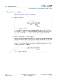 PCAL9538ABS Datasheet Page 5