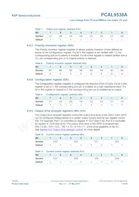 PCAL9538ABS Datasheet Page 7