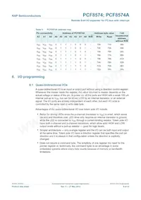 PCF8574AT/3 Datasheet Page 6