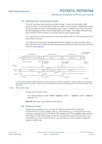 PCF8574AT/3 Datasheet Pagina 9