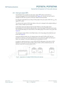 PCF8574AT/3 Datasheet Pagina 10