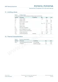 PCF8574AT/3數據表 頁面 15