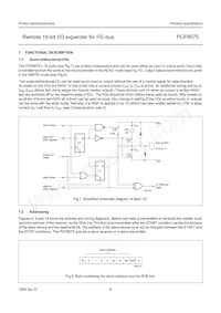 PCF8575TS/1 Datasheet Pagina 8