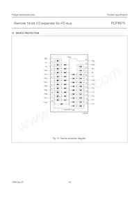 PCF8575TS/1 Datasheet Pagina 16