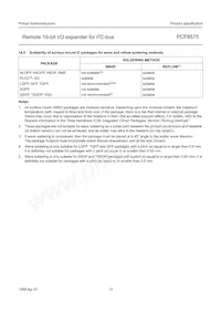 PCF8575TS/1 Datasheet Pagina 19