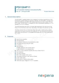 PDI1284P11DGG Datasheet Copertura