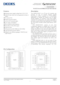 PI4IOE5V9555LE Datasheet Cover