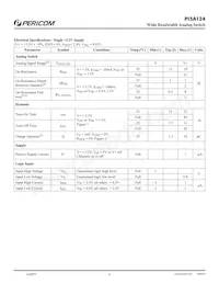 PI5A124TEX-1413 Datasheet Page 4