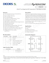 PI5A3157ZAEX Datasheet Cover