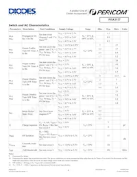 PI5A3157ZAEX Datasheet Page 4