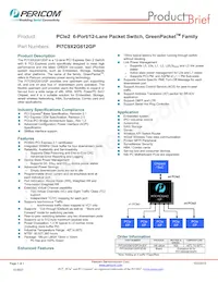 PI7C9X2G612GPBNJEX Datasheet Copertura